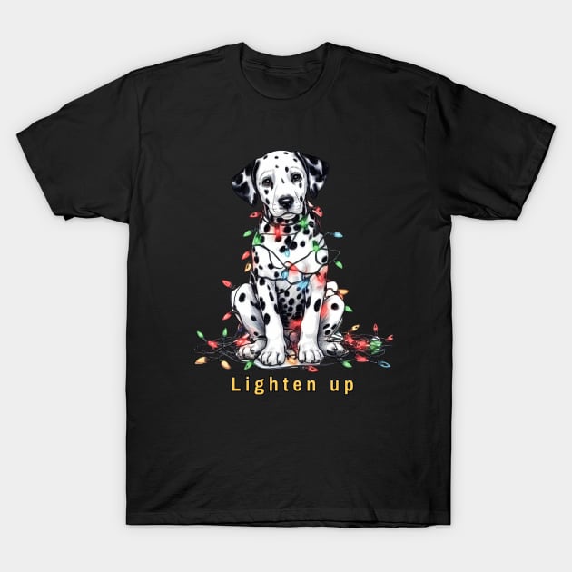 Lighten up Dalmation T-Shirt by ZogDog Pro